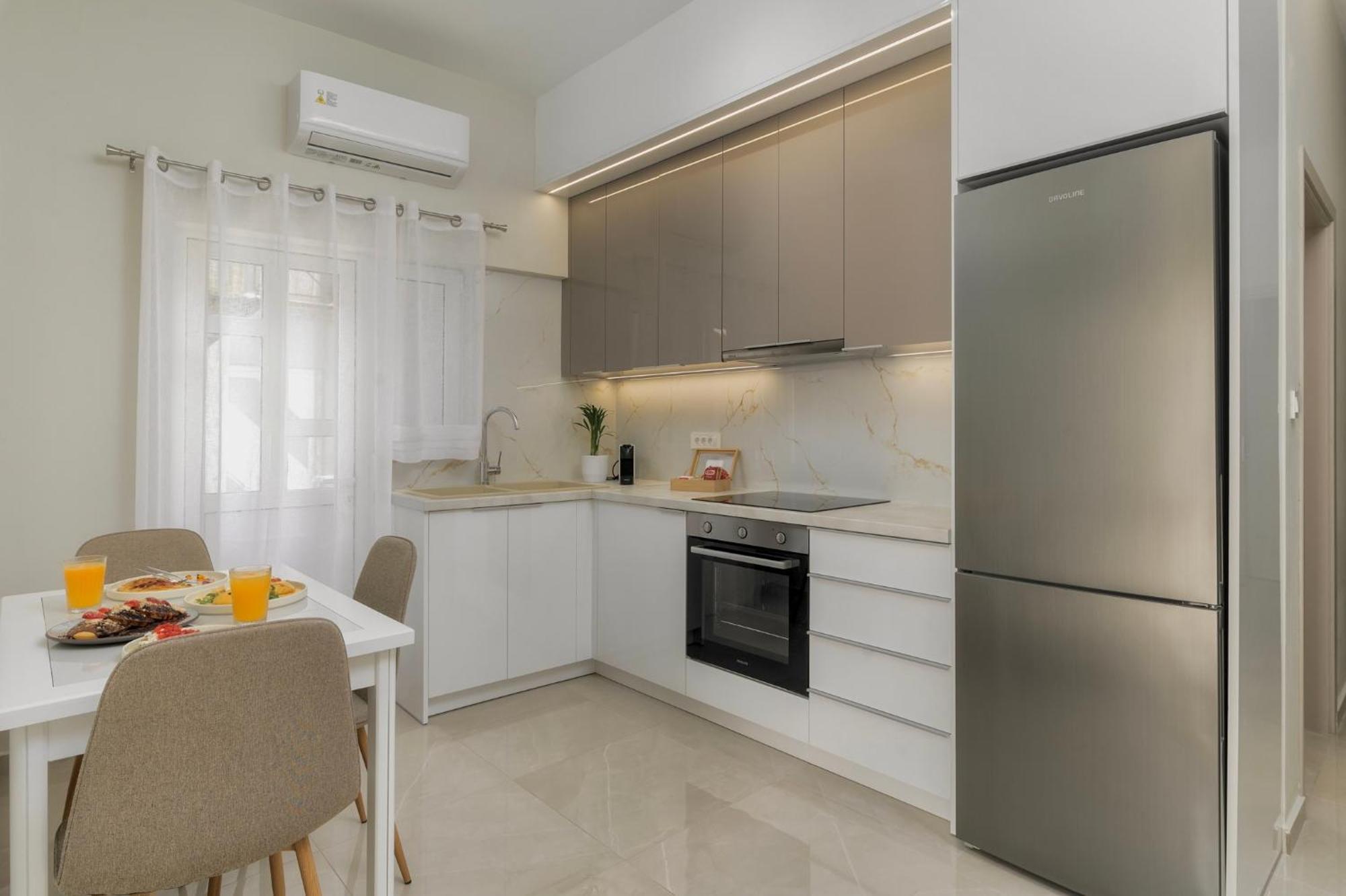Sugardustapt Luxury Stay 150M From The Cretansea 하니아 외부 사진